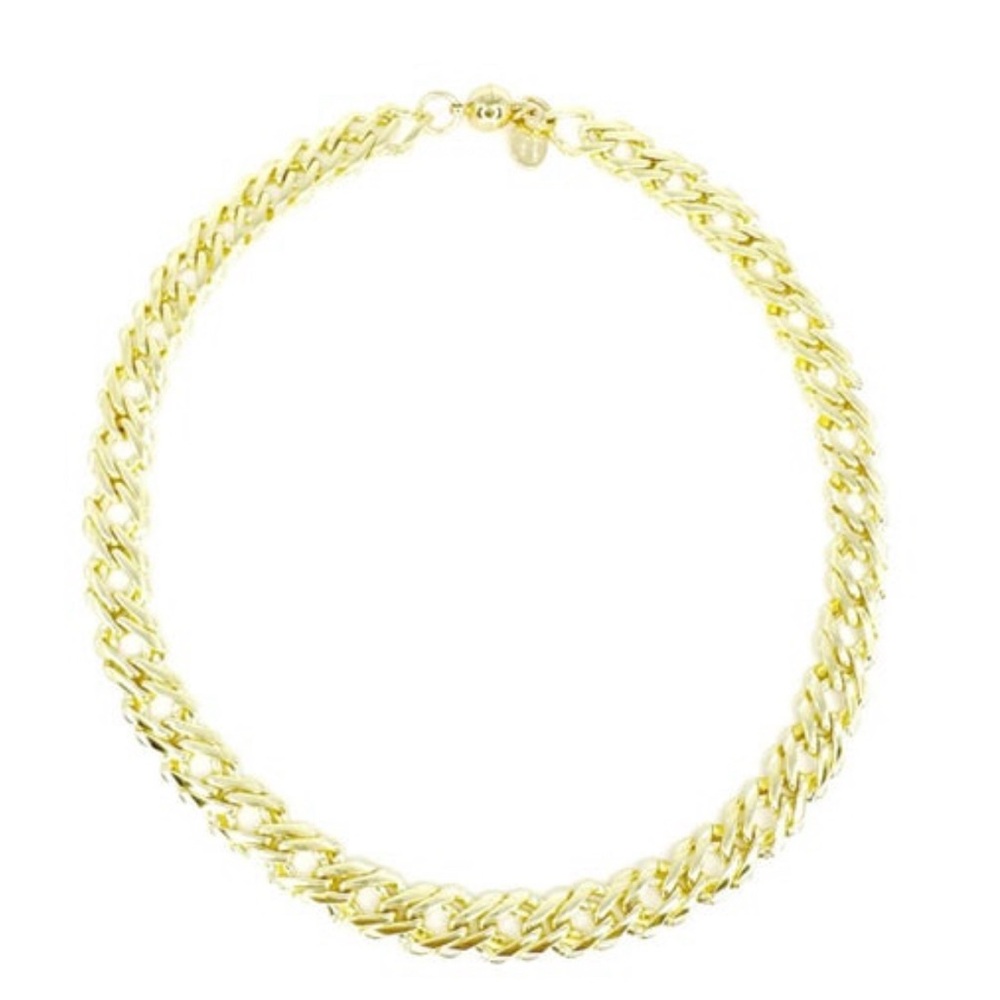 Once Upon A Time Necklace - Liquid
Metallic Lemon Merengue